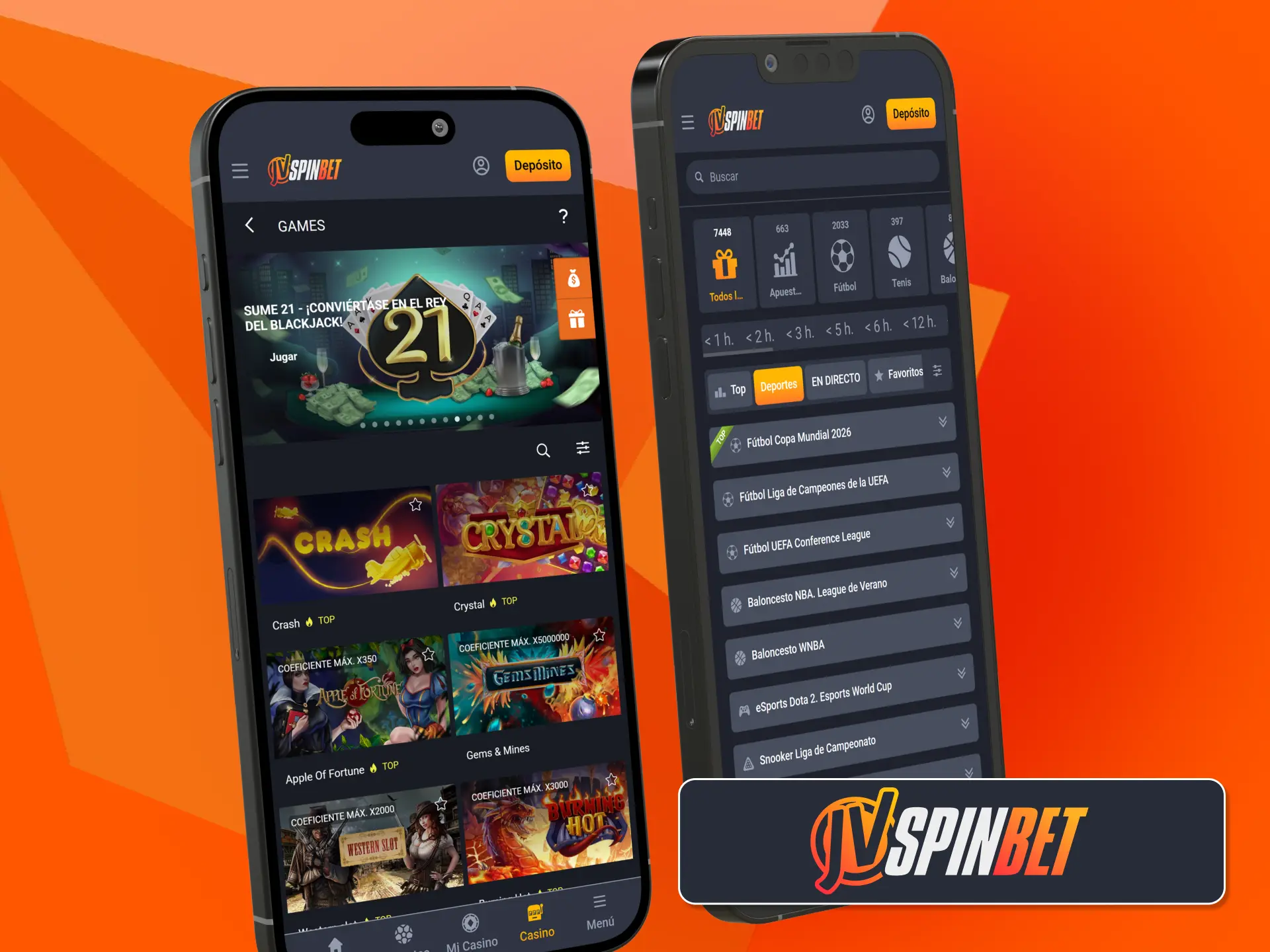 Revisá los requisitos de sistema para instalar la JVSpin iOS App.