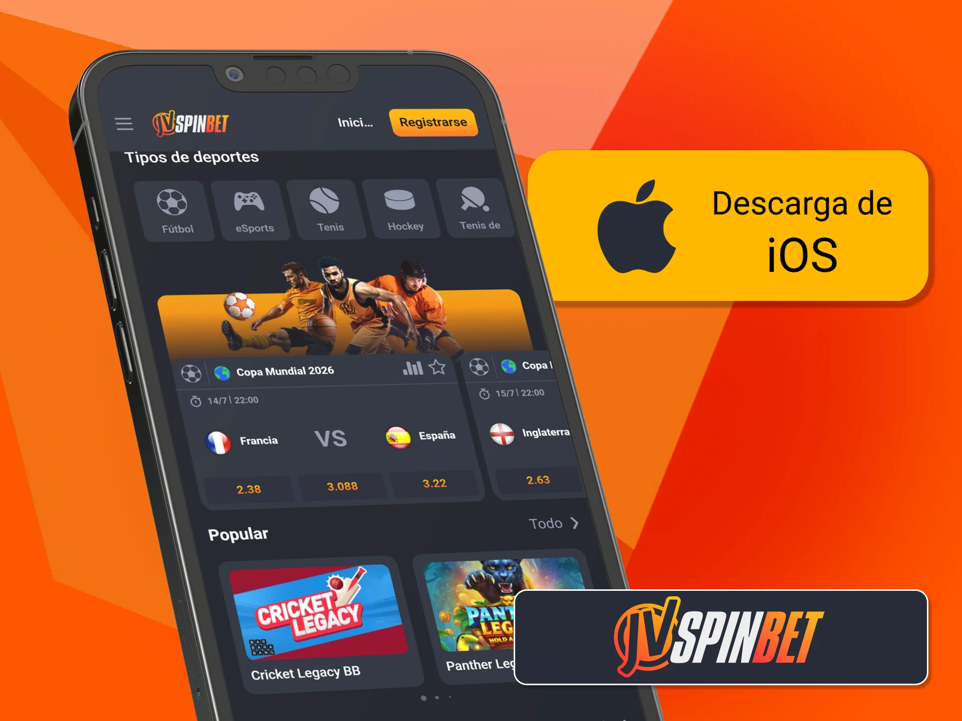 Usá el atajo web rápido en tu dispositivo Apple con JVSpin.
