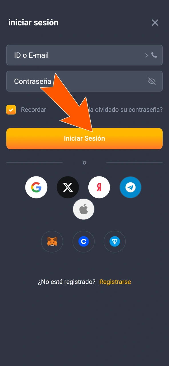 Resolvé el captcha rápido para iniciar sesión en tu cuenta JVSpin.